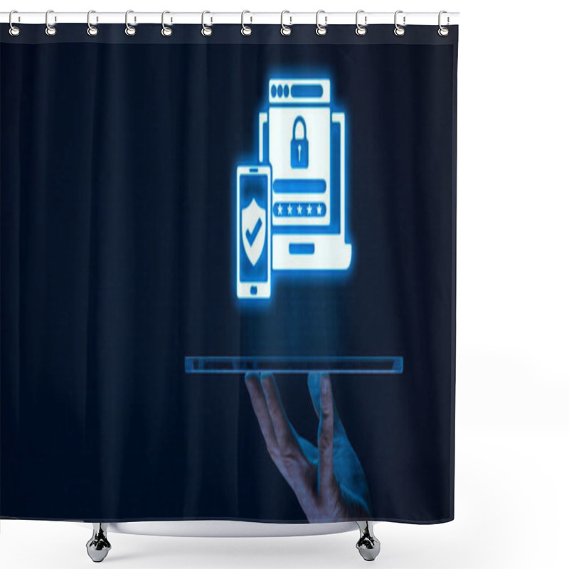 Personality  Maximizing Cloud Security With Two-Factor Authentication Shower Curtains