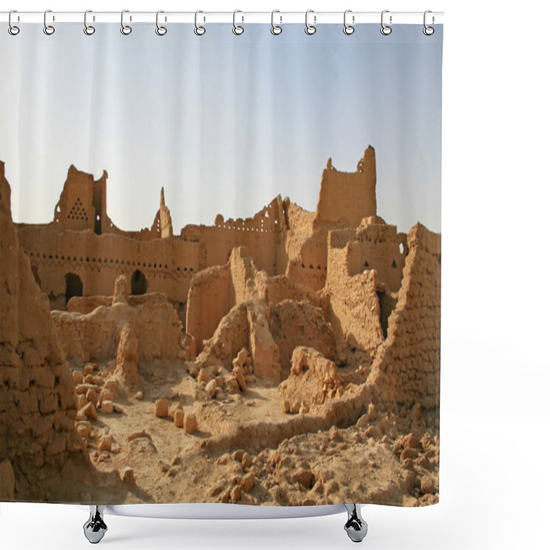 Personality  Ruins Of Diriyah Shower Curtains