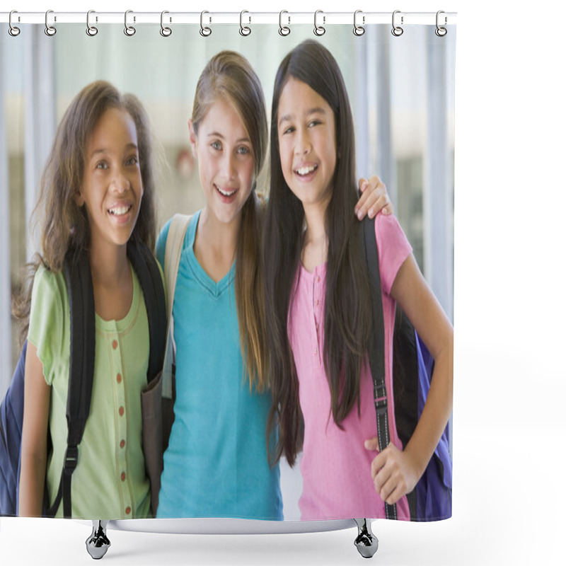 Personality  Group Of Elementary School Friends Shower Curtains