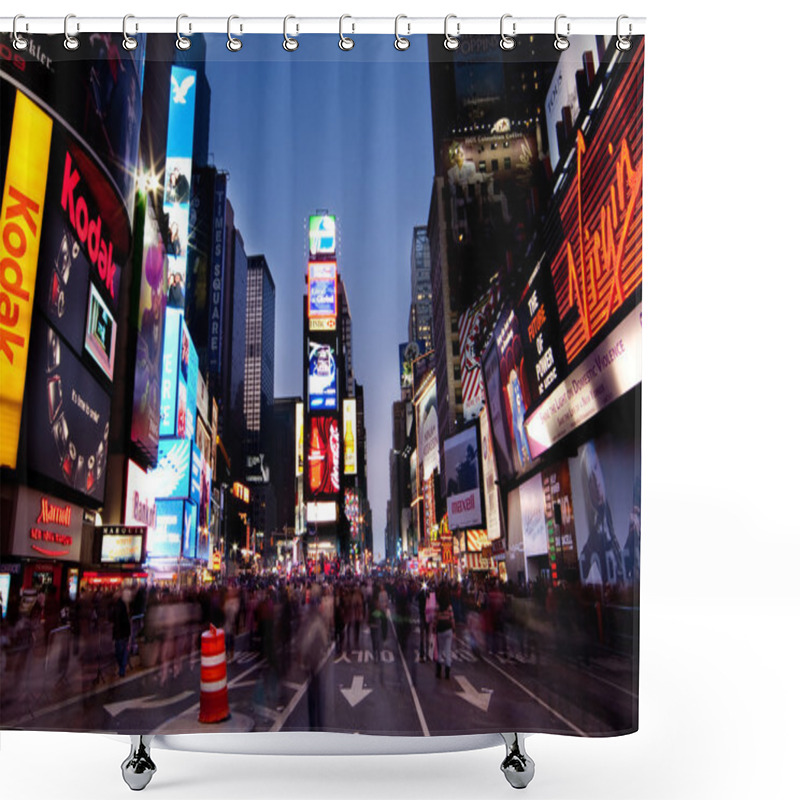 Personality  Times Square By Night Shower Curtains