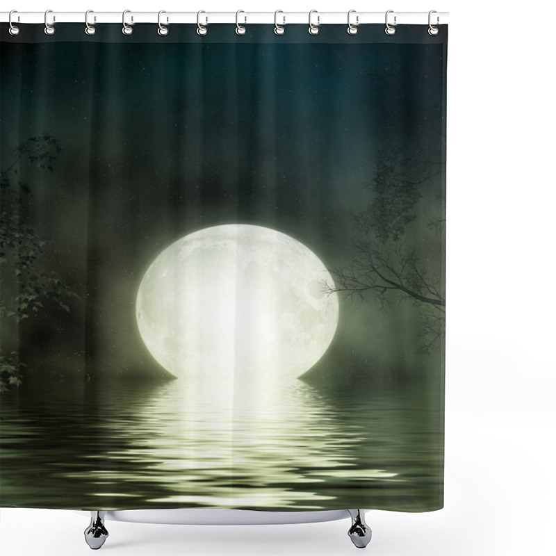 Personality  Fantasy Landscape Shower Curtains