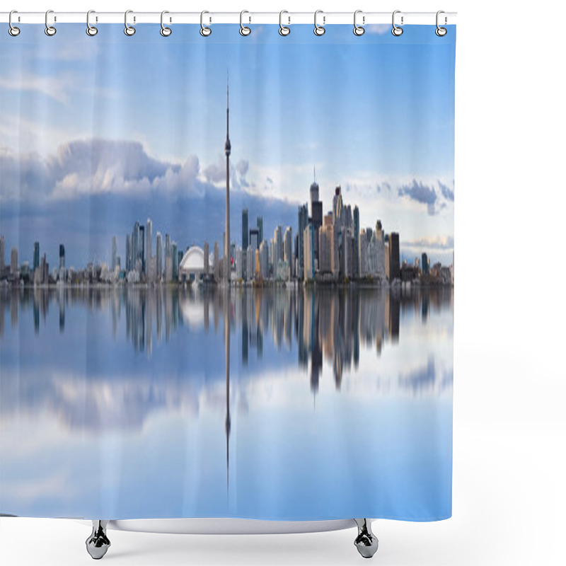 Personality  Toronto Canada Skyline Shower Curtains