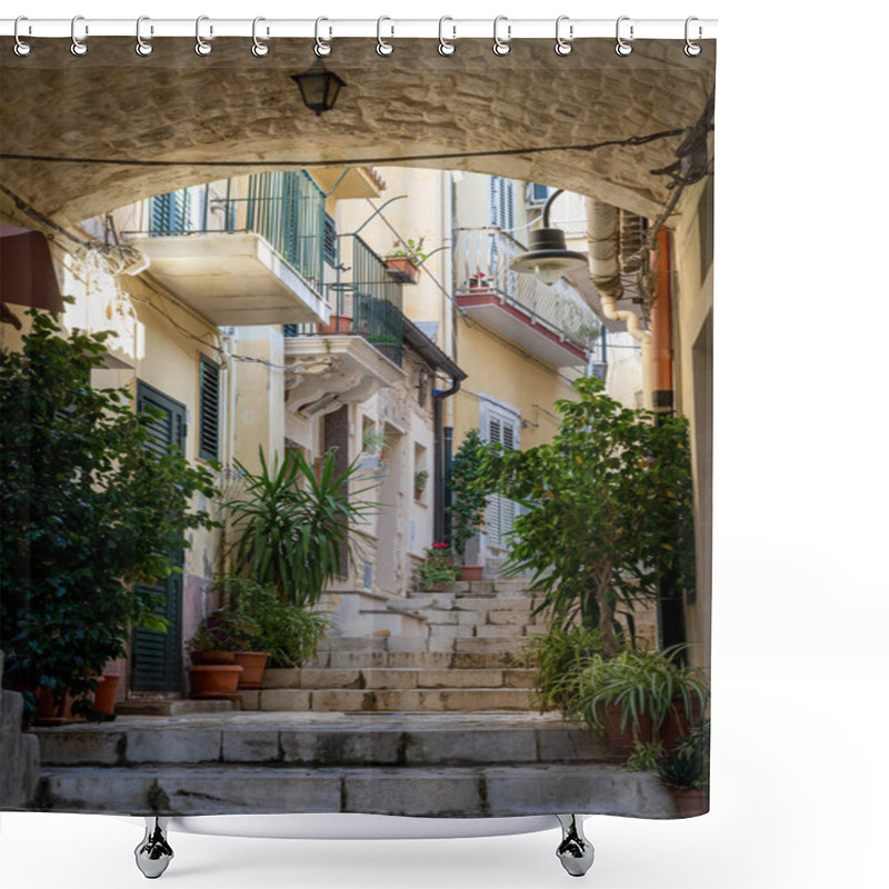 Personality  View From The Absolutely Breathetaking Scicli Italy (Sicily) Shower Curtains