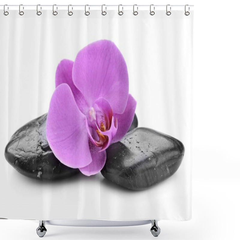 Personality  The Zen Stones Shower Curtains