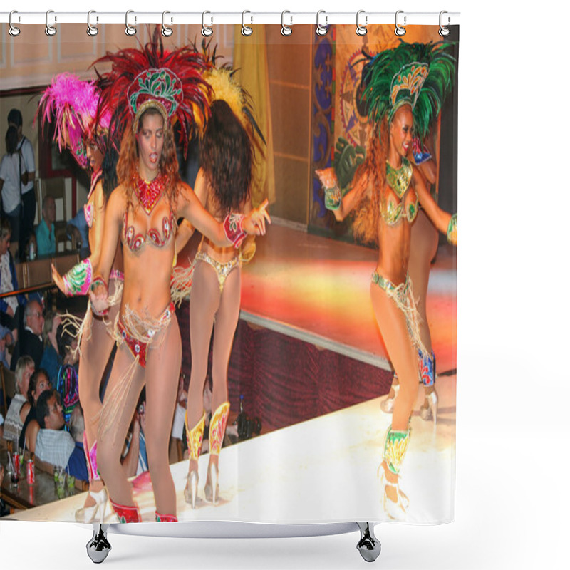 Personality  Crazy Carnival In Rio De Janeiro Shower Curtains