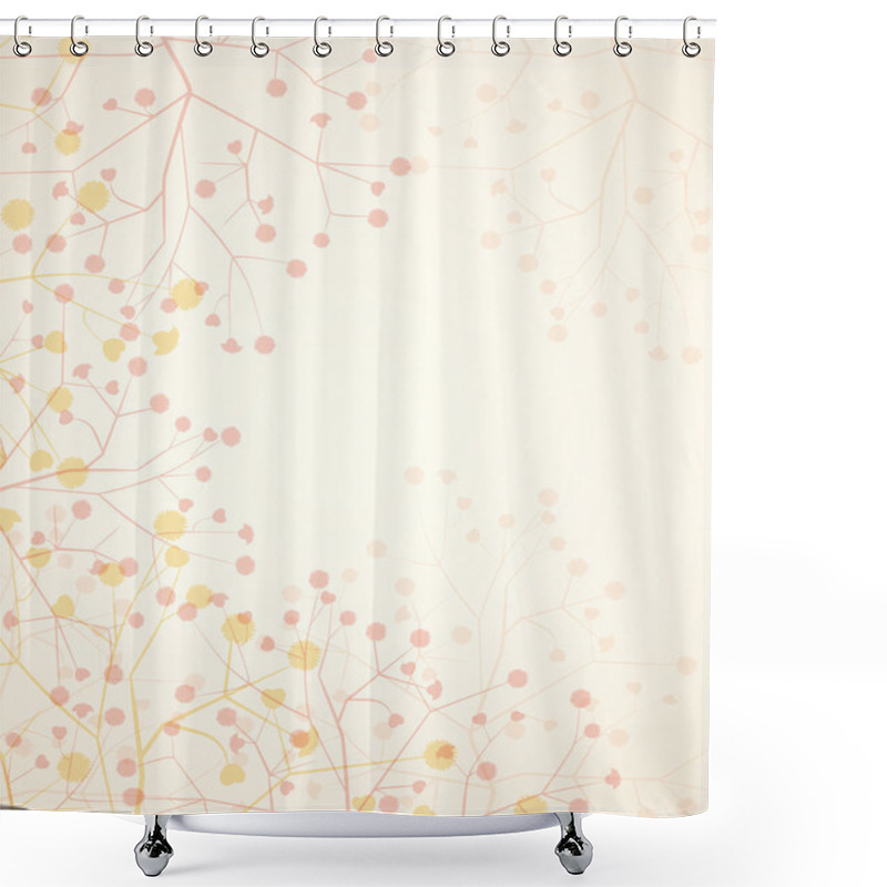 Personality  Floral Background Shower Curtains