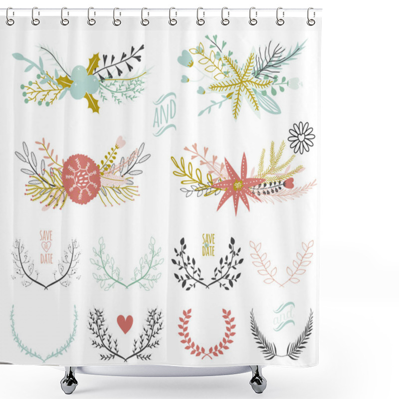 Personality  Valentines Day Decorations Shower Curtains