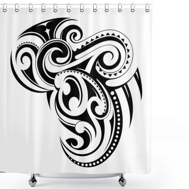 Personality  Ethnic Ornament Shower Curtains