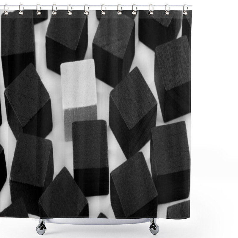 Personality  Stand Out From The Crowd Shower Curtains