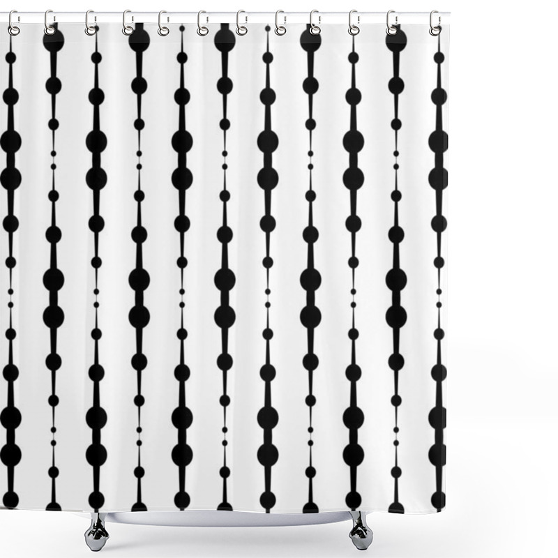 Personality  Seamless Floral Pattern Shower Curtains