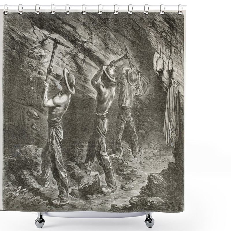 Personality  Coal Miners Shower Curtains