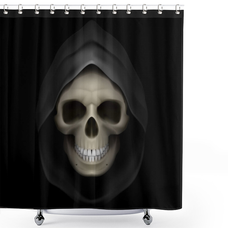 Personality  Death Image. Shower Curtains