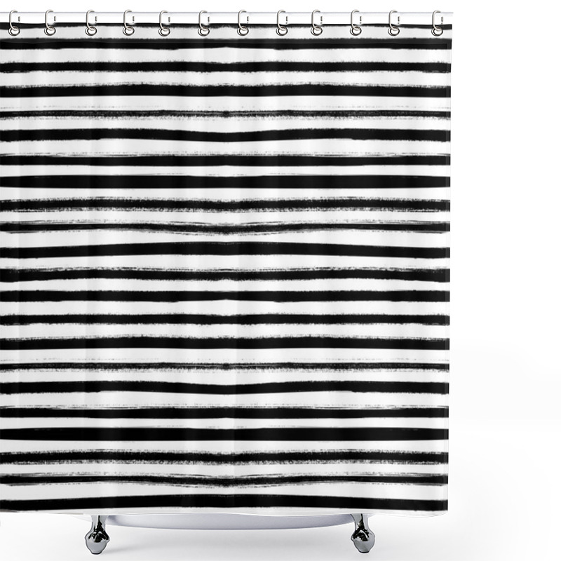 Personality   Pattern With Hand Drawn Lines.  Shower Curtains