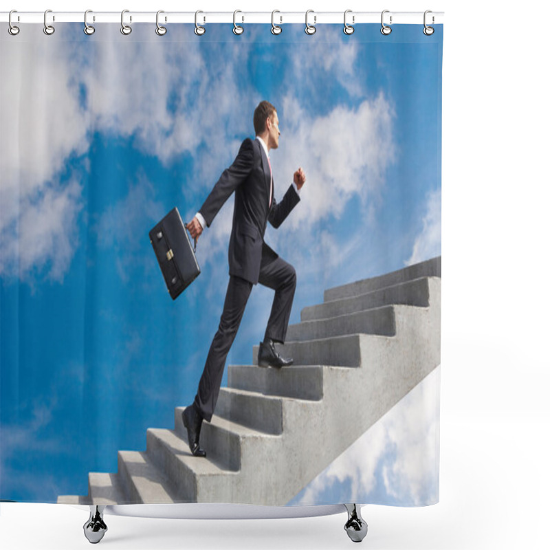 Personality  Successful Leader Shower Curtains