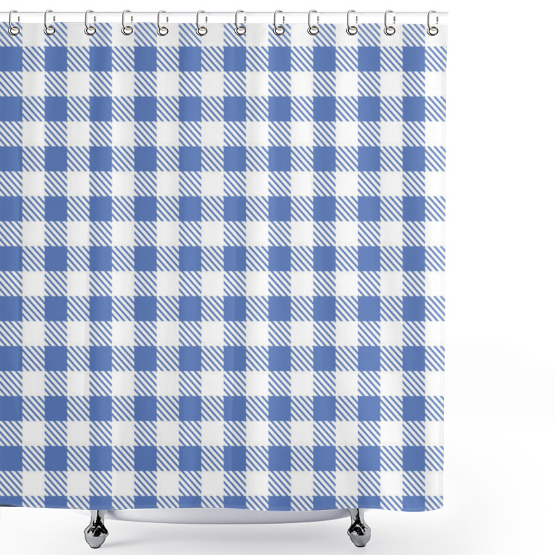 Personality  Blue Patterns Tablecloths Shower Curtains