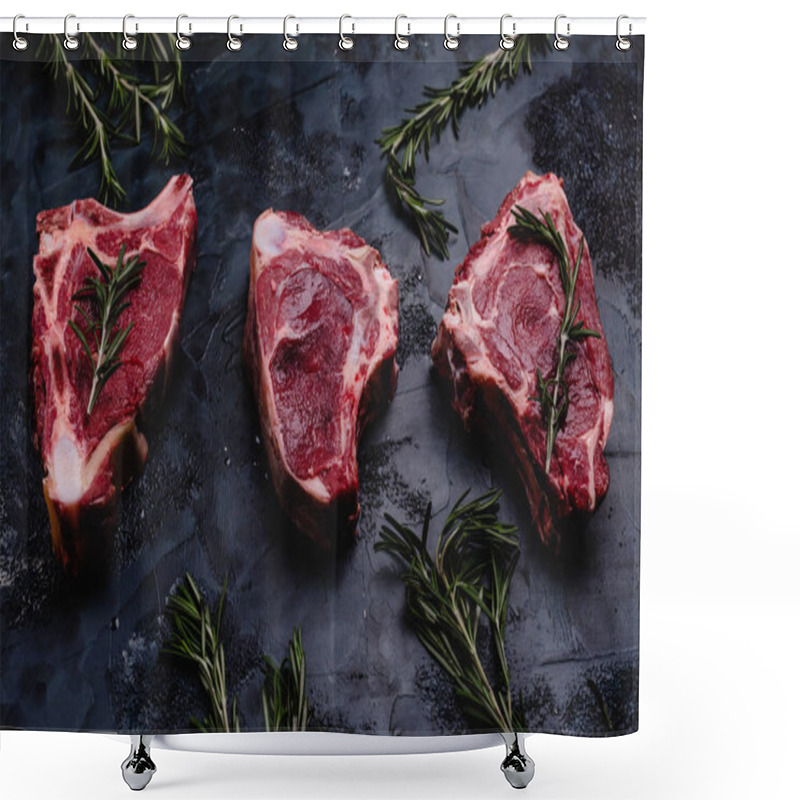 Personality  Meat Shower Curtains