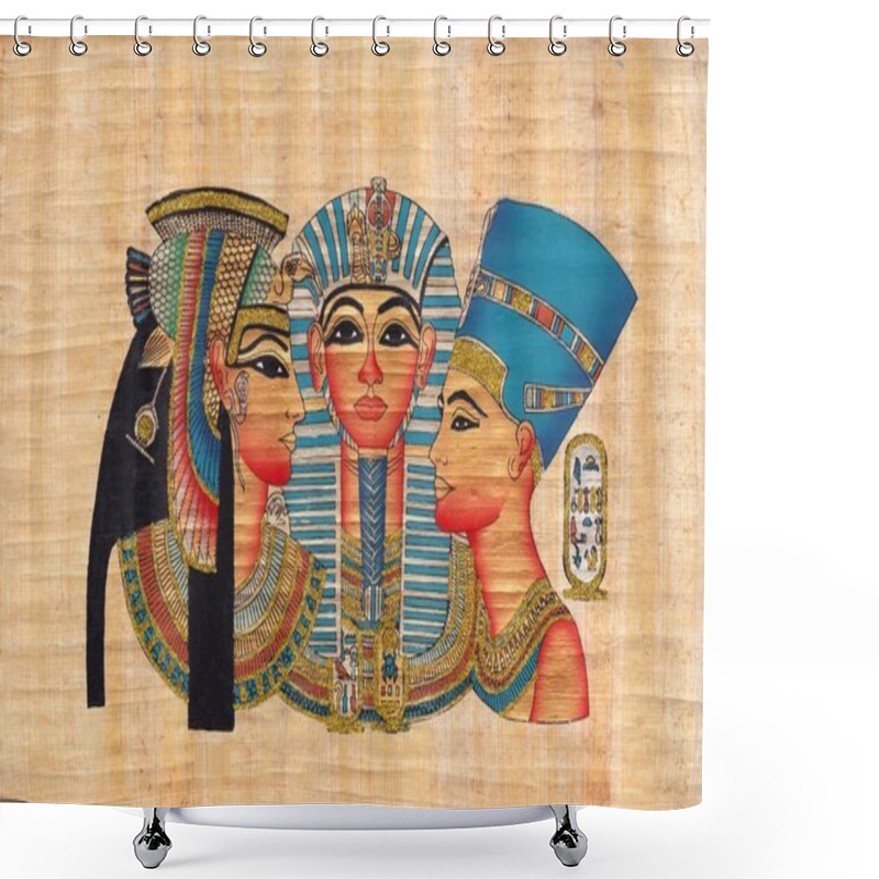 Personality  Original Egyptian Papyrus Shower Curtains