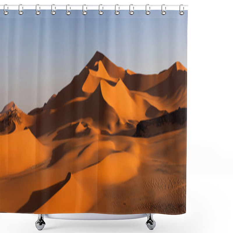 Personality  Sand Dunes Shower Curtains