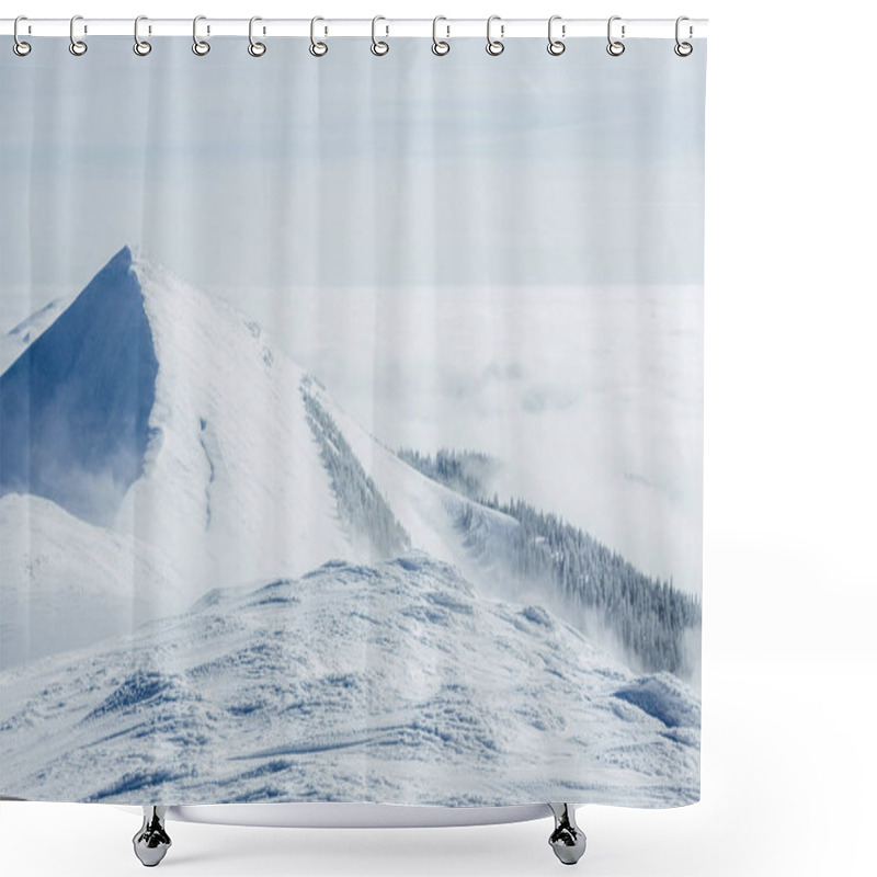 Personality  Hills Shower Curtains