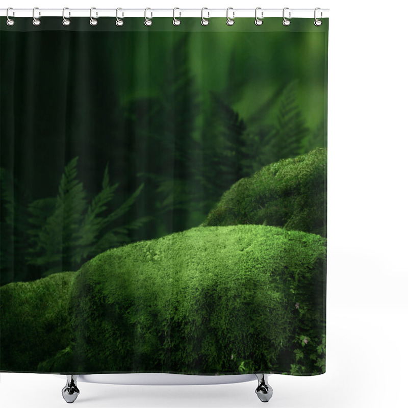 Personality  Dark Magic Forest Shower Curtains