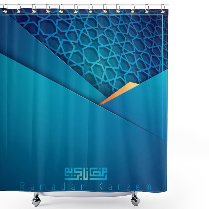 Personality  Islamic  Background Design  Shower Curtains