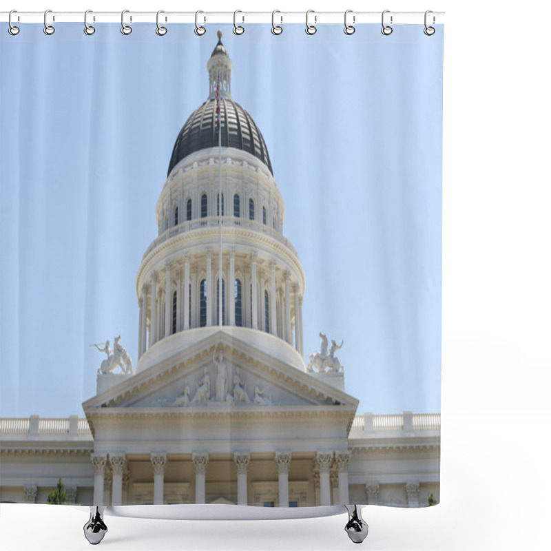 Personality  Sacramento Capitol Building, California Shower Curtains