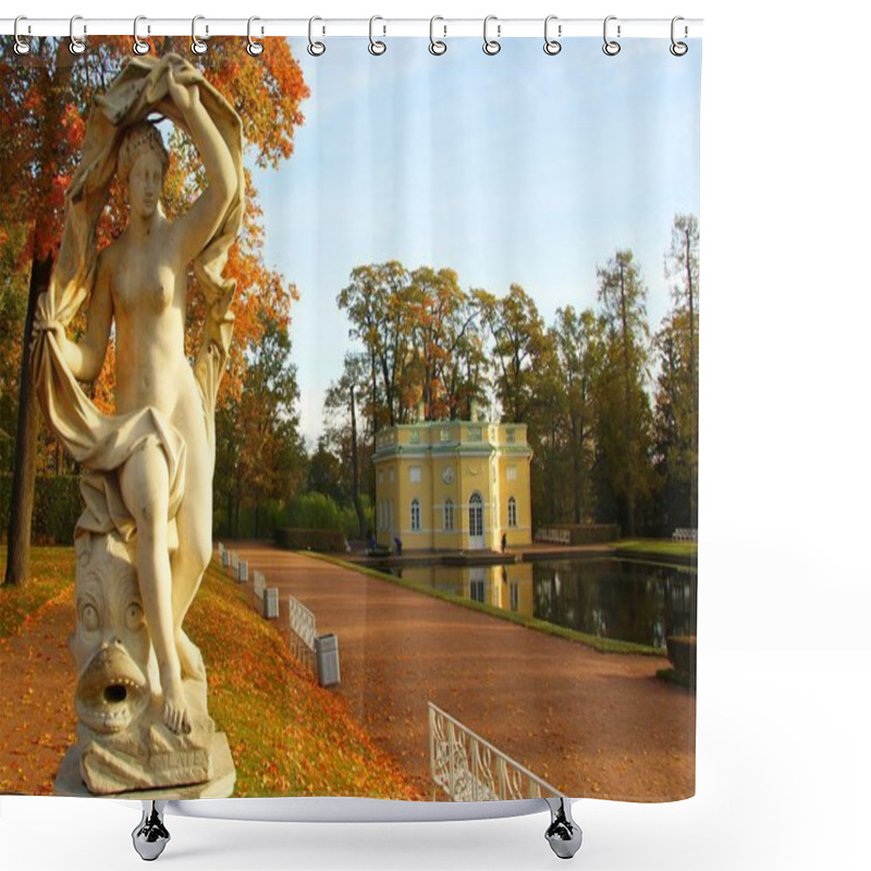 Personality  Autumn Morning In Tsarskoye Selo Shower Curtains