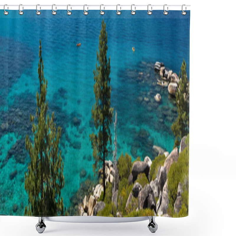 Personality  Lake Tahoe Shower Curtains