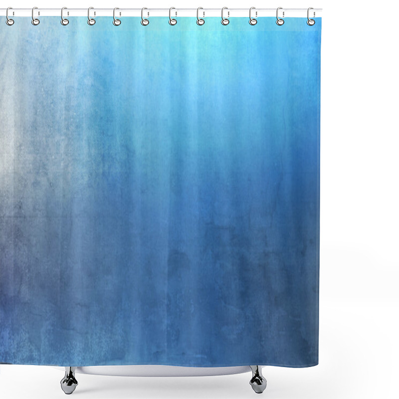 Personality  Shiny Light Blue Background Texture - Grunge Style Shower Curtains