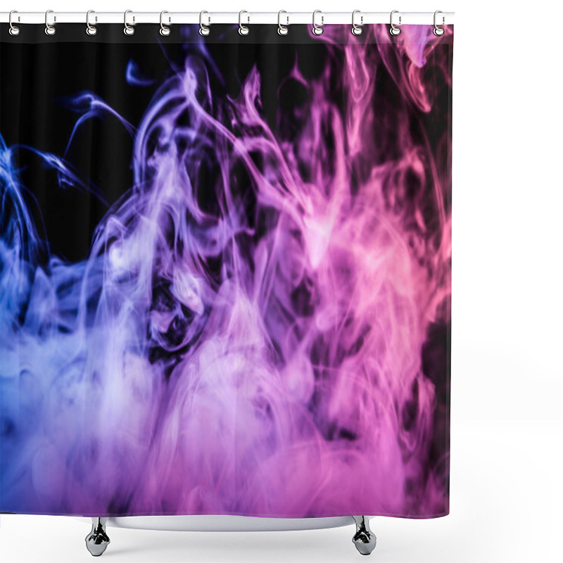 Personality  Background From The Smoke Of Vape Shower Curtains