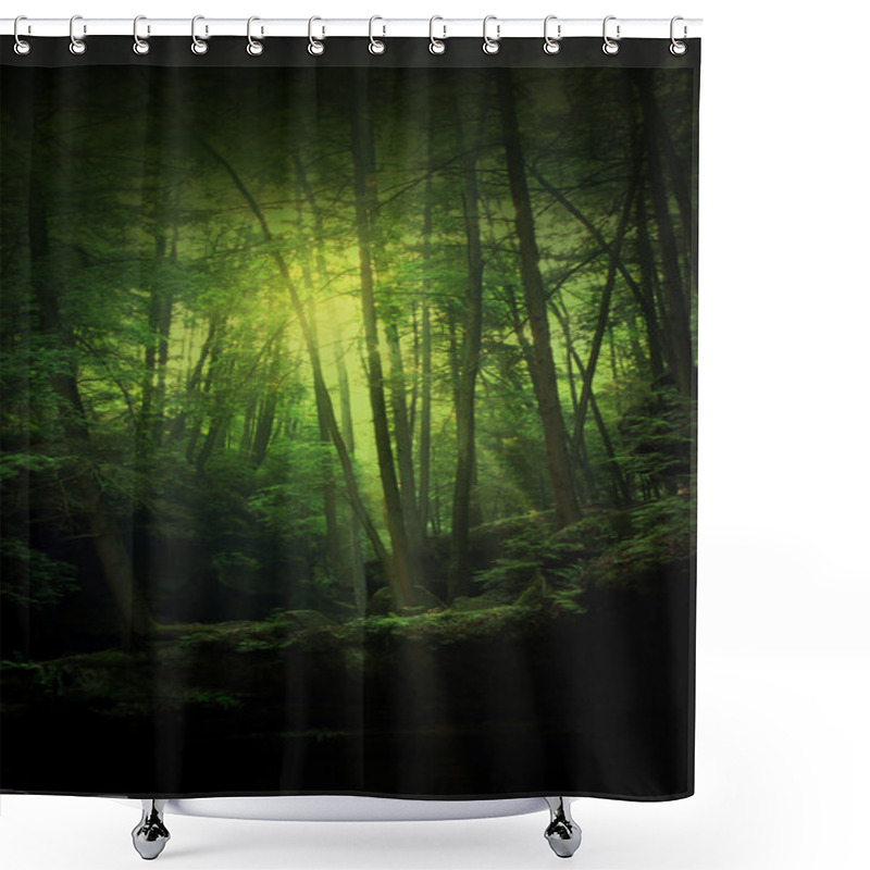 Personality  Fantasy Forest Shower Curtains