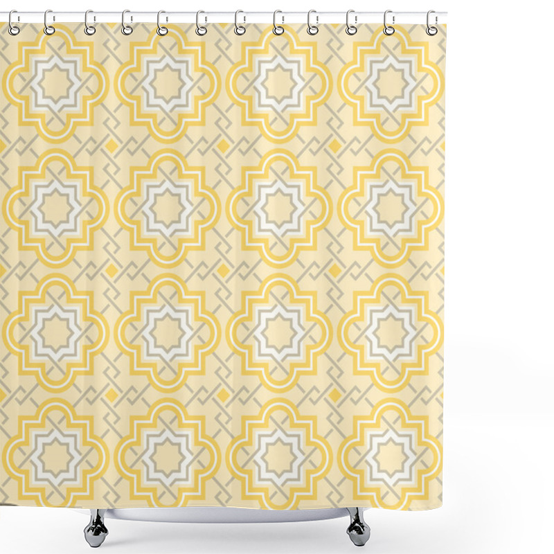 Personality  Tangled Lattice Pattern Shower Curtains