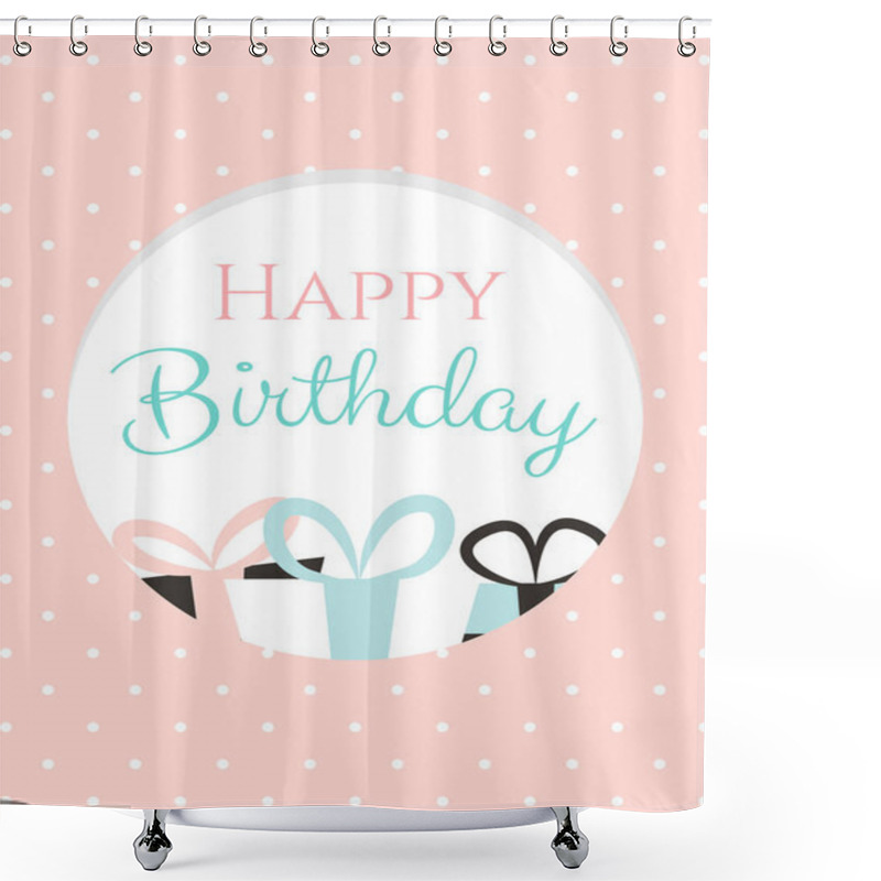 Personality  Birthday Greeting Cards  Shower Curtains