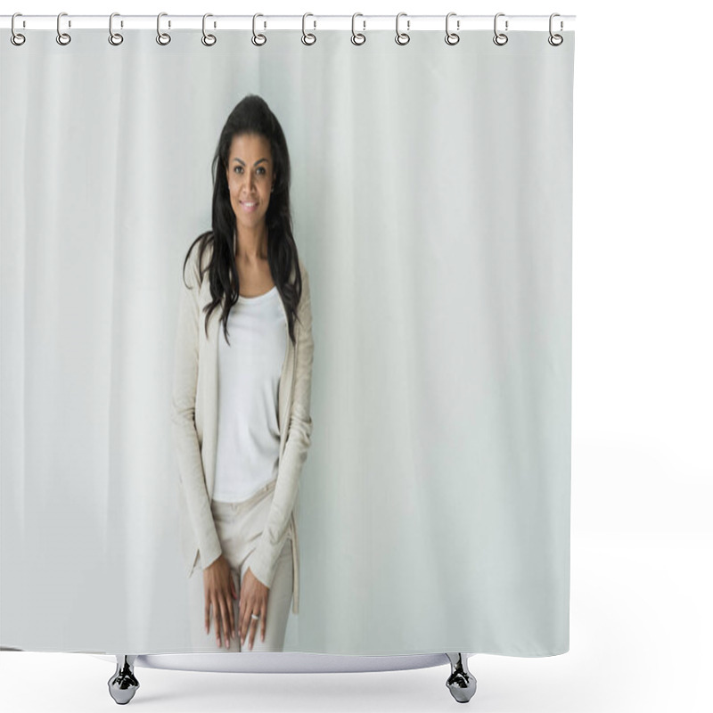 Personality  African American Woman Shower Curtains