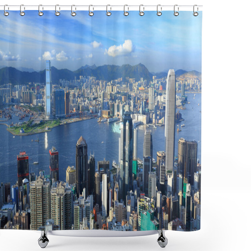 Personality  Hong Kong Shower Curtains