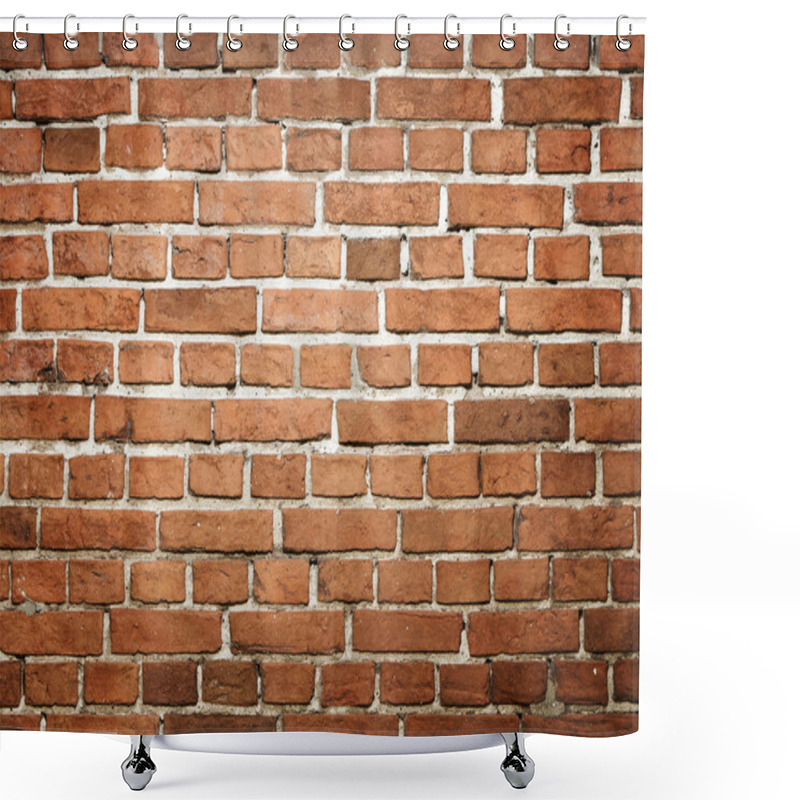 Personality  Grunge Brick Wall Shower Curtains