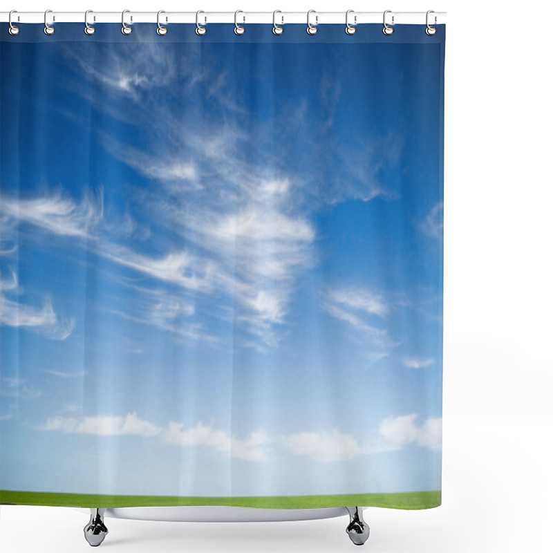 Personality  Cloudy Sky Shower Curtains