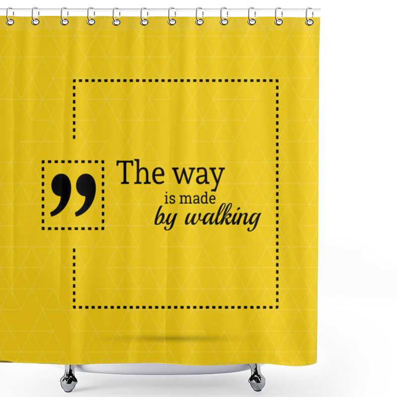 Personality  Inspirational Quote. Shower Curtains