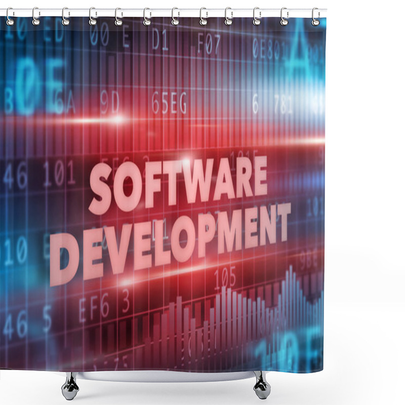 Personality  Software Development Concept Shower Curtains