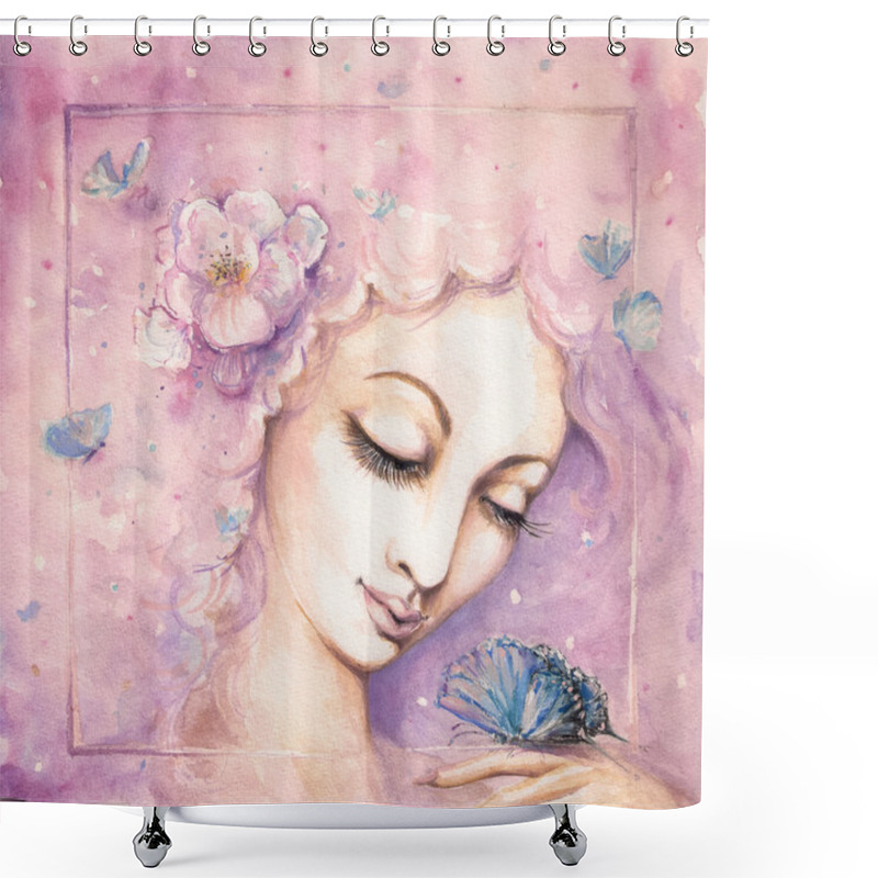 Personality  Spring Shower Curtains