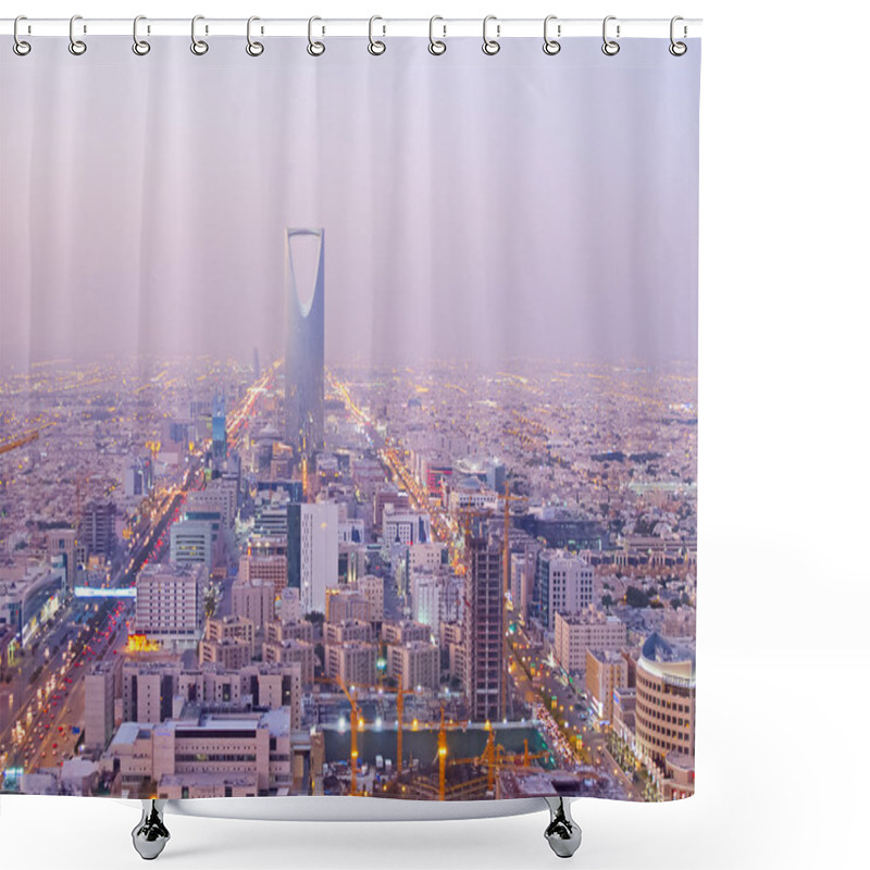 Personality  Kingdom Tower Shower Curtains