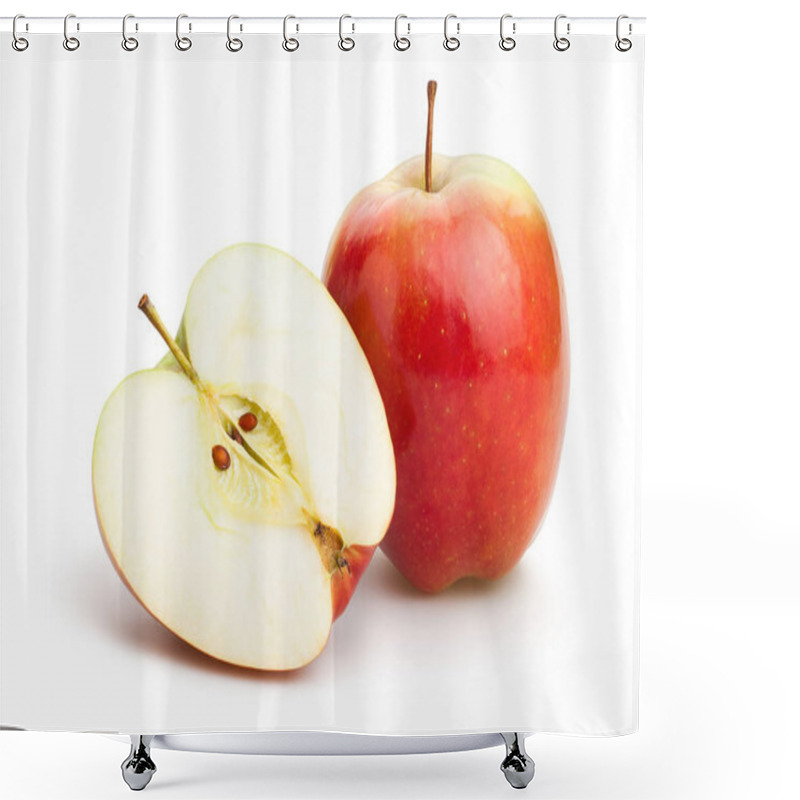 Personality  Ripe Red Apples  Shower Curtains