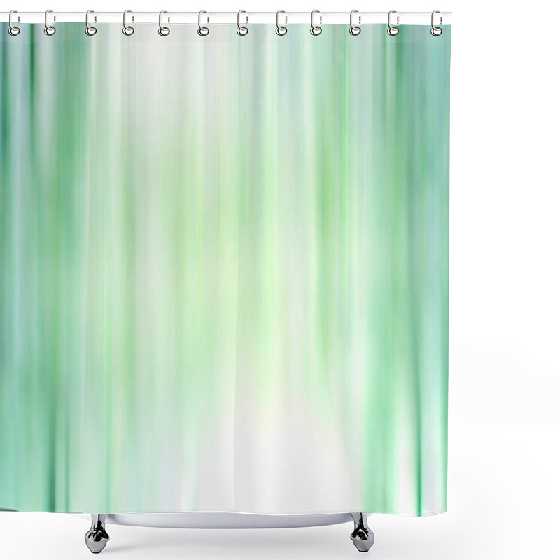 Personality  Green Gradient Background  Shower Curtains