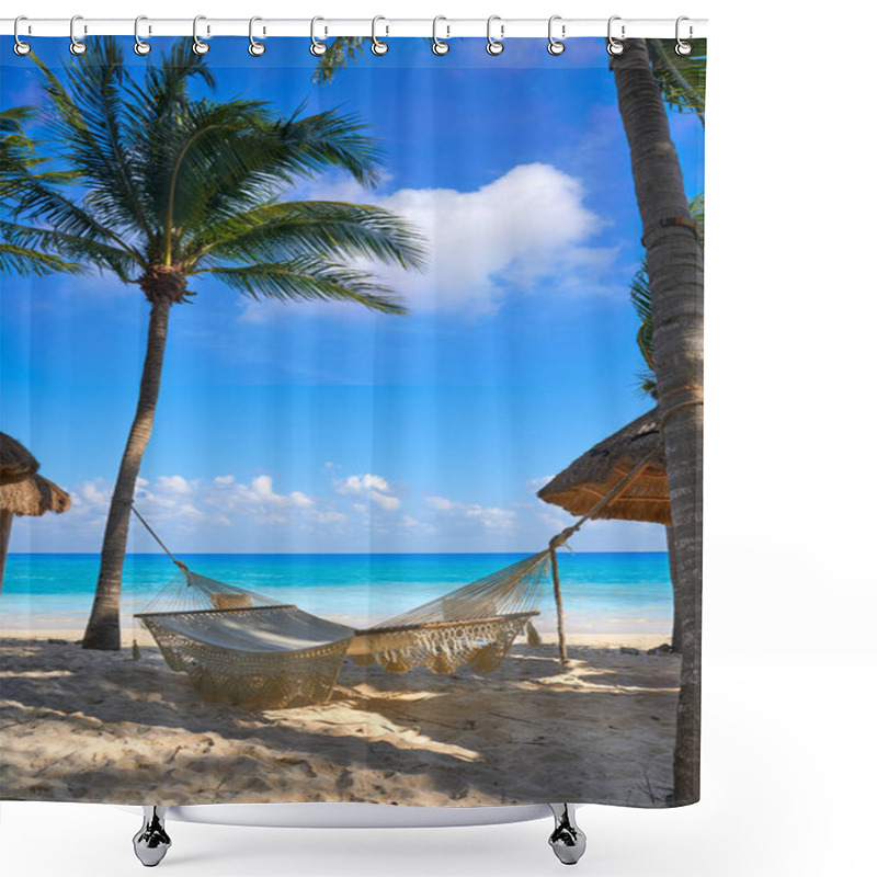 Personality  Playa Del Carmen Beach In Riviera Maya Shower Curtains