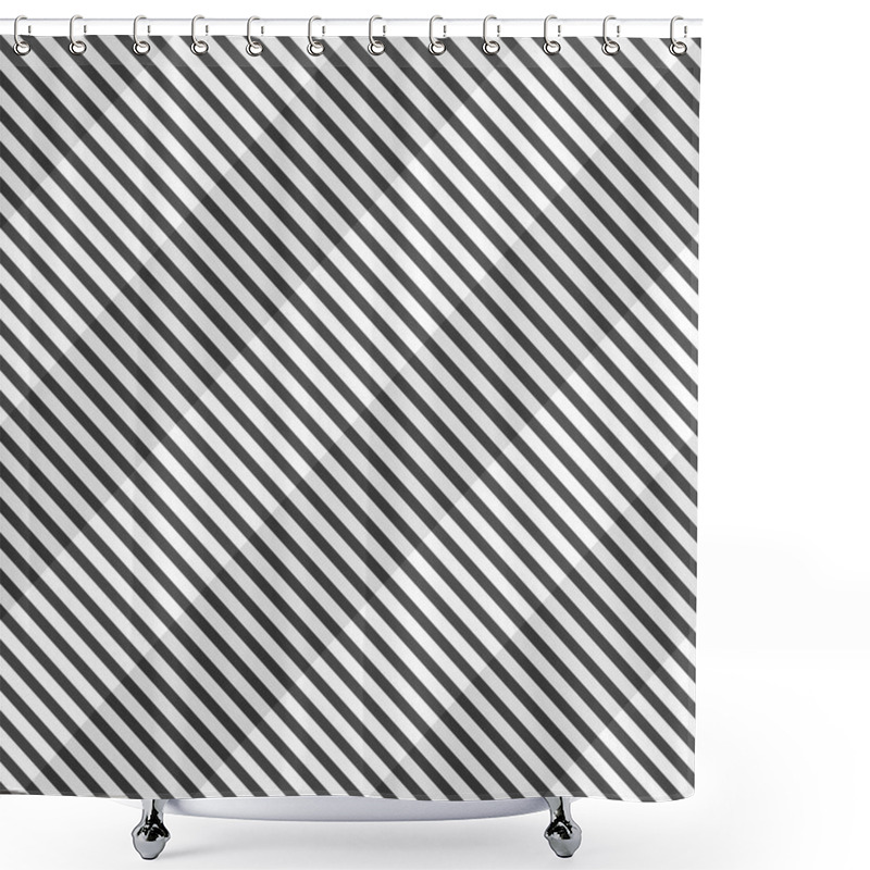 Personality  Modern Striped  Seamless Pattern Shower Curtains