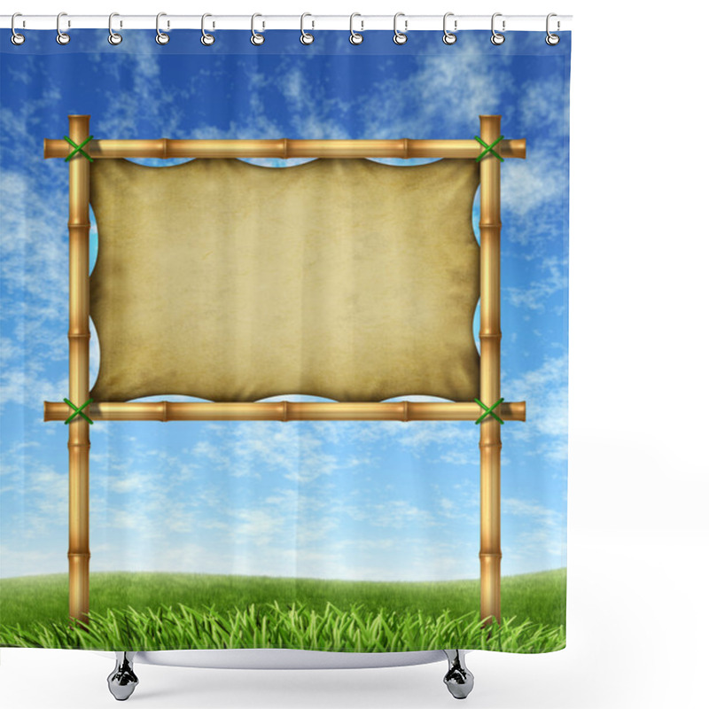 Personality  Summer Vacation Sign Shower Curtains