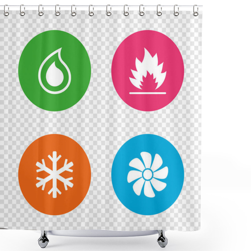 Personality  HVAC. Heating, Ventilating And Air Conditioning. Shower Curtains