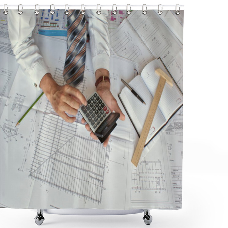 Personality  Projection Shower Curtains