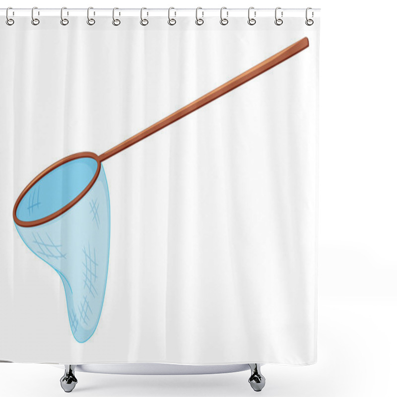 Personality  Fishing Net Shower Curtains