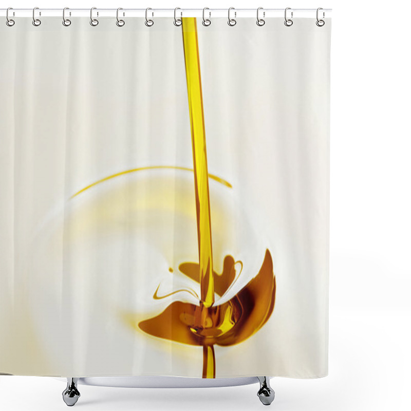 Personality  Pouring Oil  Shower Curtains